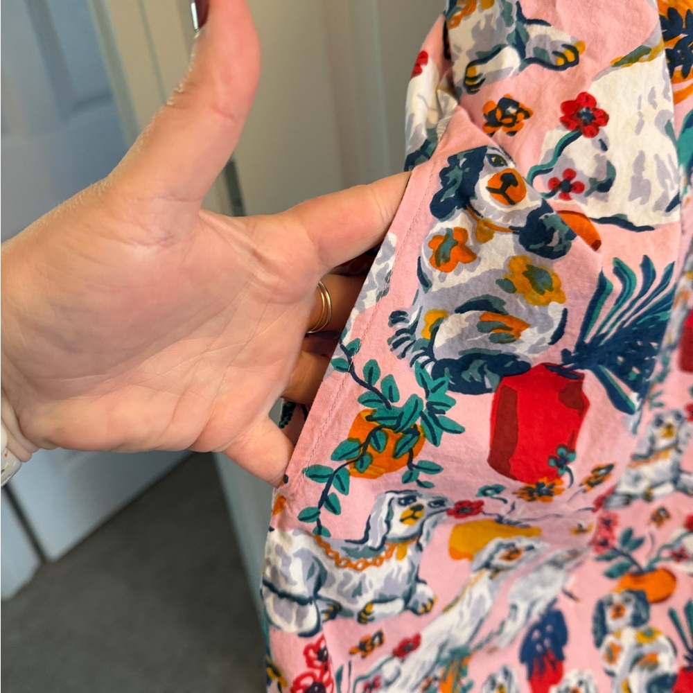 Pink super cute cotton dress  - printfresh - Picture 2 of 9